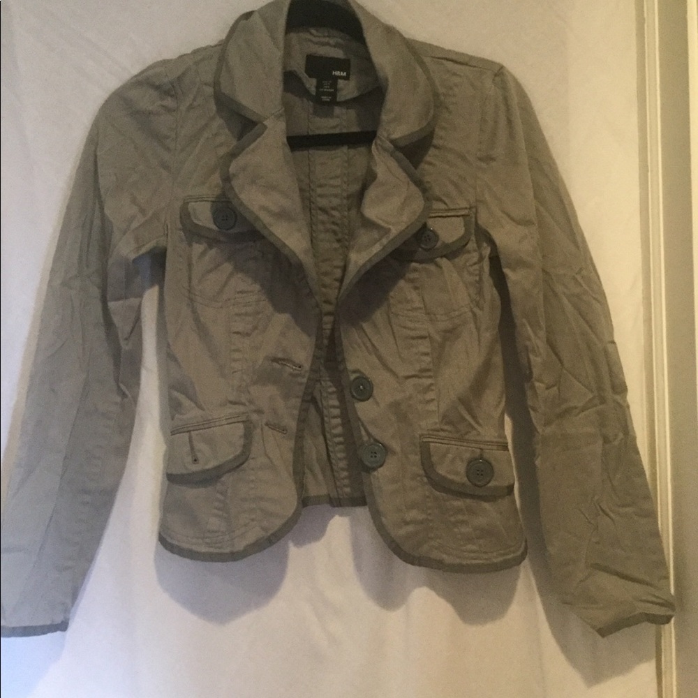 H&M grey jacket